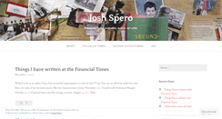 Desktop Screenshot of joshspero.com